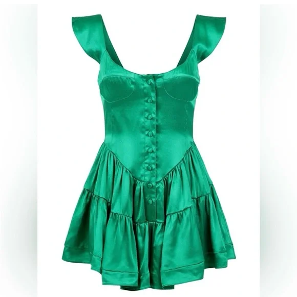 NWT Vanessa Mooney Elisabeth Romper Dress XS - Picture 2 of 4